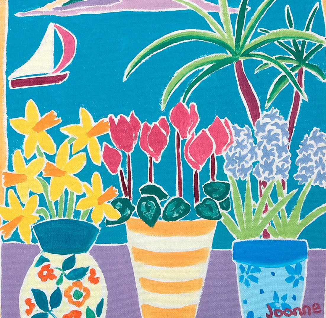 Mount's Bay Moon. Limited Edition Print by Cornish Artist Joanne Short - Image 3