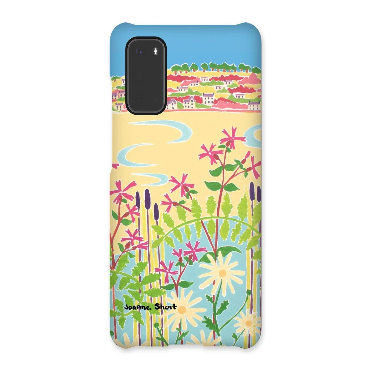 Snap Art Phone Case. Camel Estuary, Rock, Padstow. Artist Joanne Short. Cornwall Art Gallery