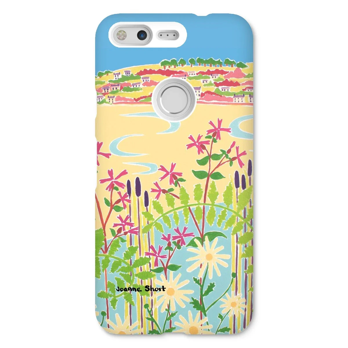 Snap Art Phone Case. Camel Estuary, Rock, Padstow. Artist Joanne Short. Cornwall Art Gallery - Image 16