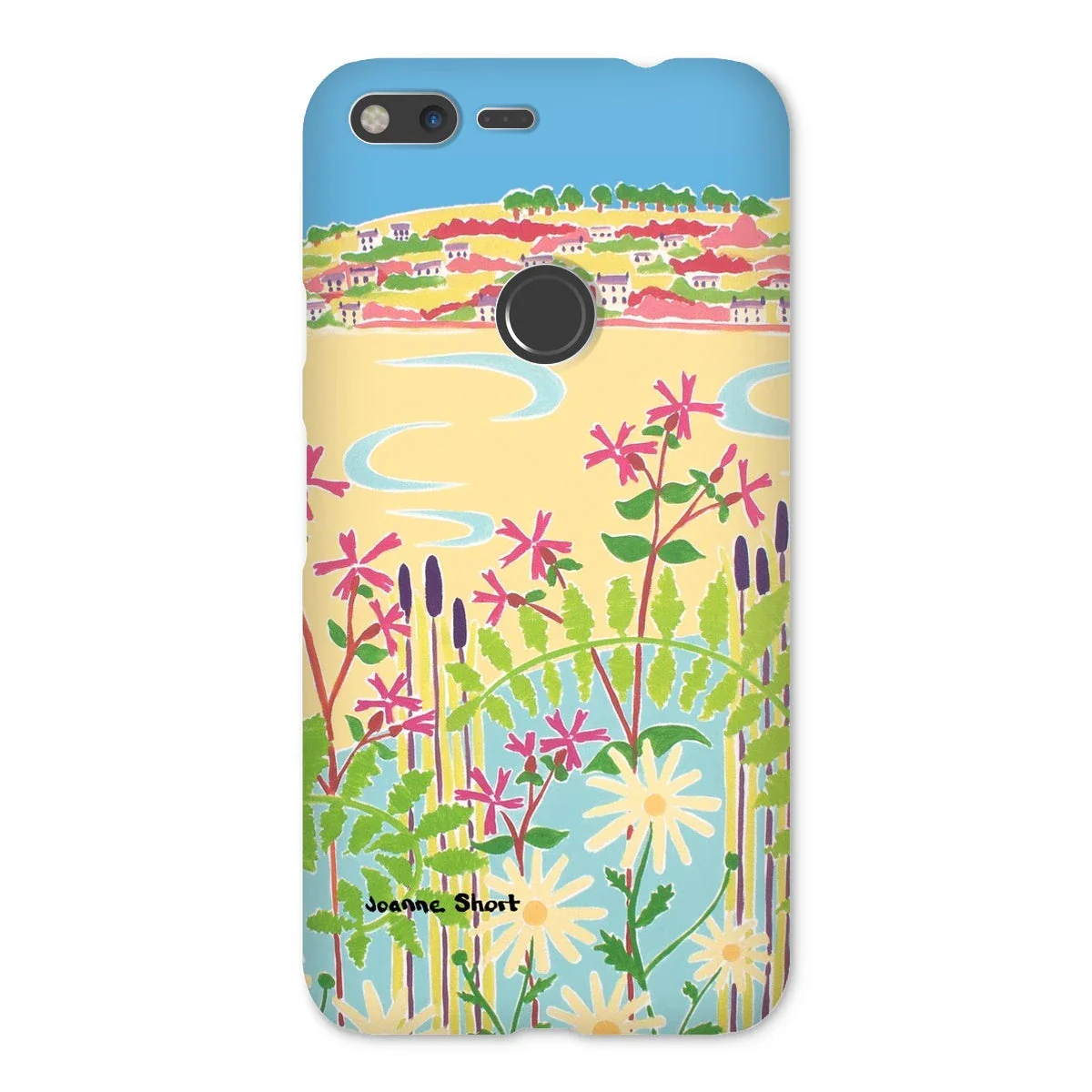 Snap Art Phone Case. Camel Estuary, Rock, Padstow. Artist Joanne Short. Cornwall Art Gallery - Image 19