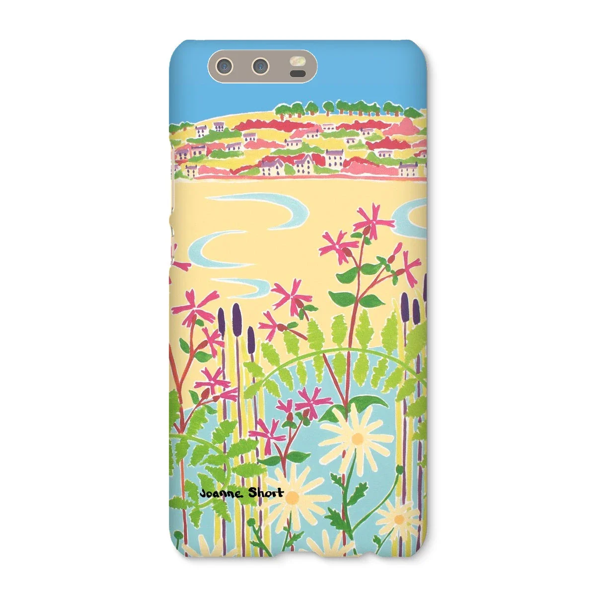 Snap Art Phone Case. Camel Estuary, Rock, Padstow. Artist Joanne Short. Cornwall Art Gallery - Image 21