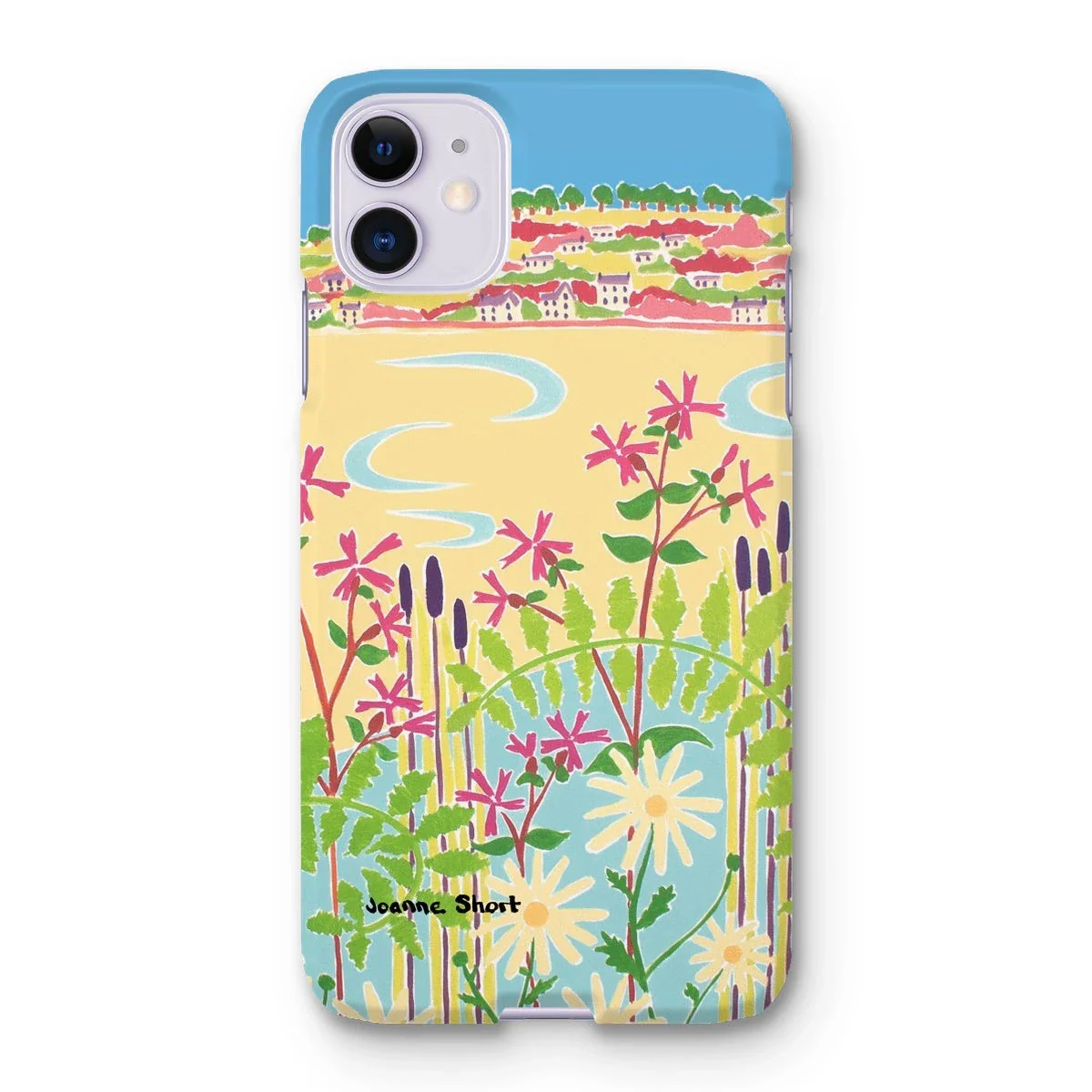 Snap Art Phone Case. Camel Estuary, Rock, Padstow. Artist Joanne Short. Cornwall Art Gallery - Image 24