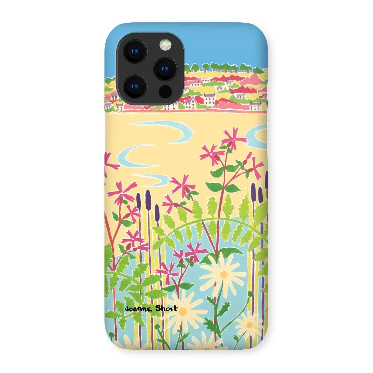 Snap Art Phone Case. Camel Estuary, Rock, Padstow. Artist Joanne Short. Cornwall Art Gallery - Image 30