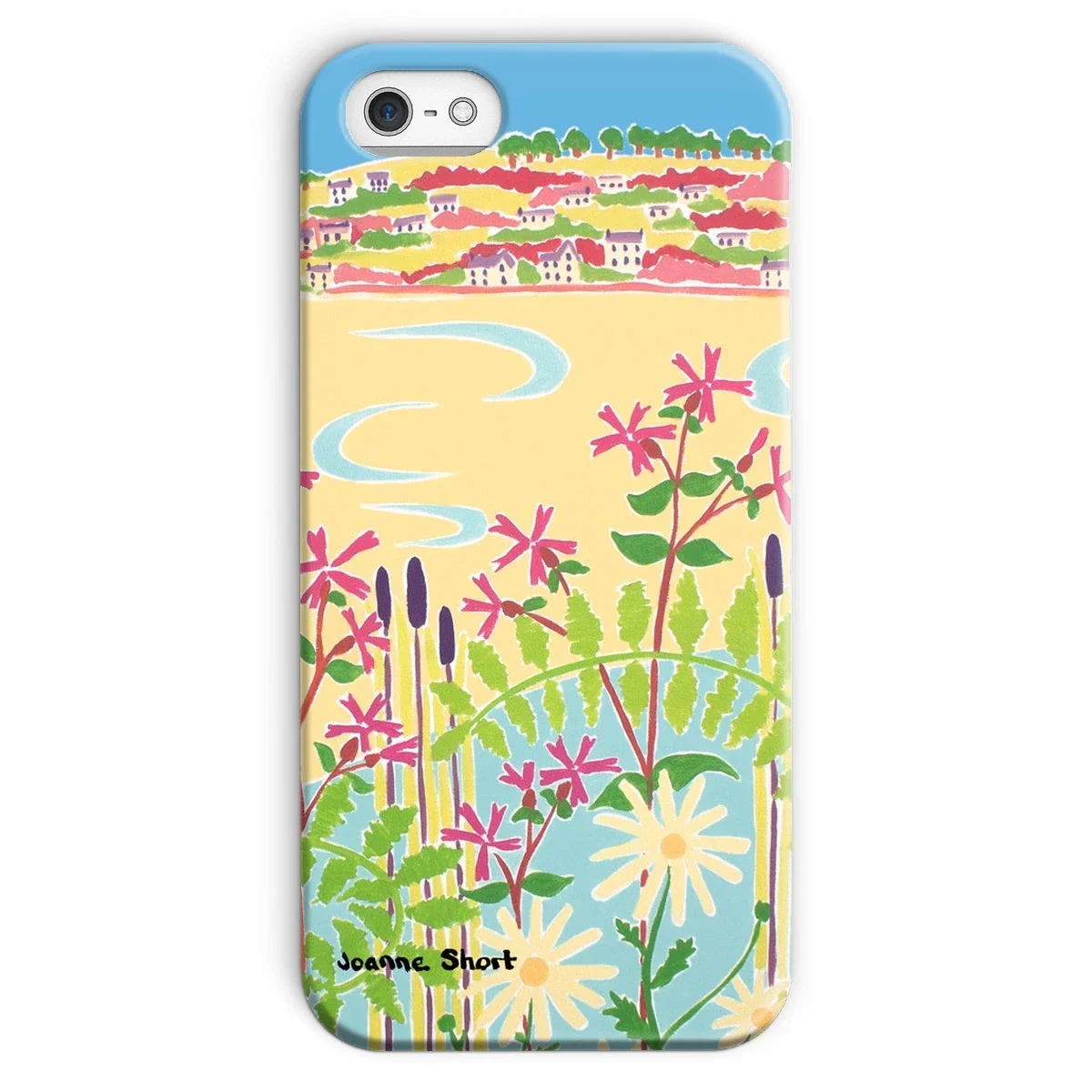 Snap Art Phone Case. Camel Estuary, Rock, Padstow. Artist Joanne Short. Cornwall Art Gallery - Image 33