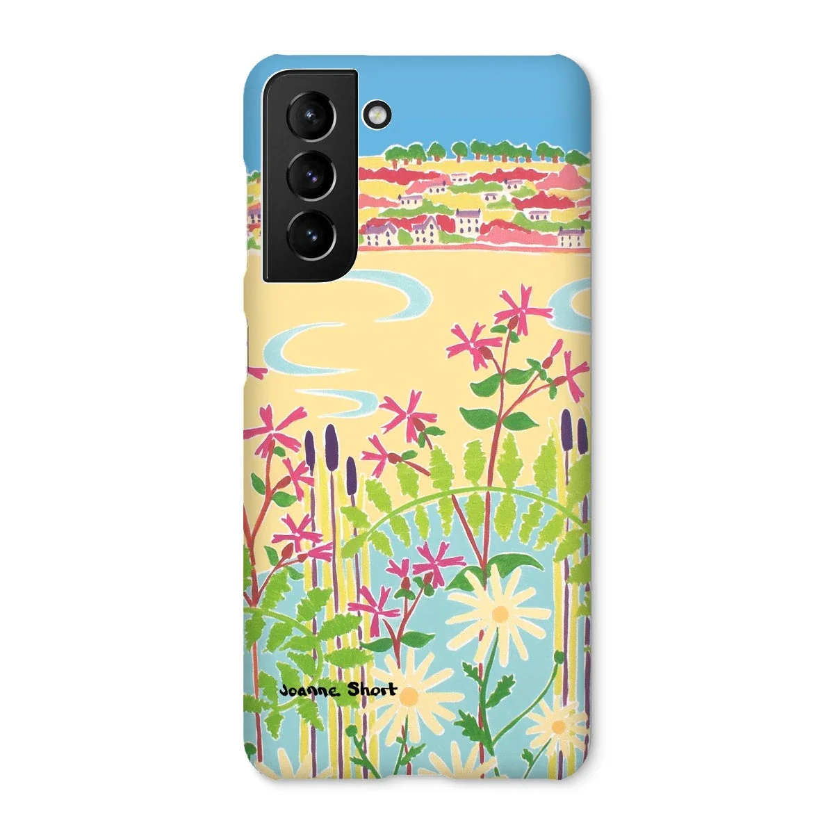 Snap Art Phone Case. Camel Estuary, Rock, Padstow. Artist Joanne Short. Cornwall Art Gallery - Image 41