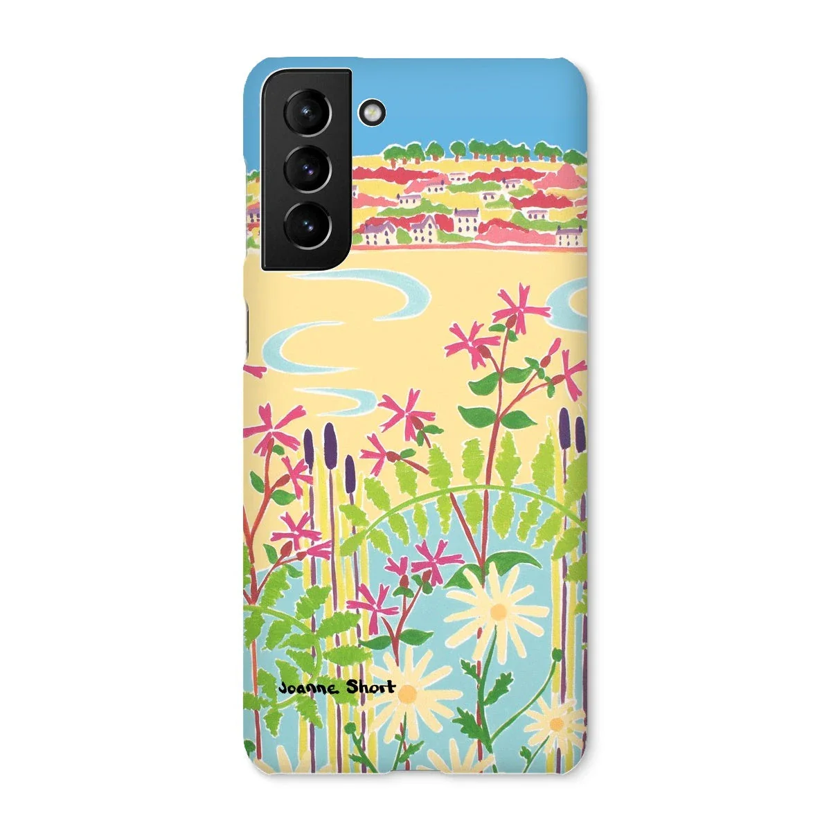 Snap Art Phone Case. Camel Estuary, Rock, Padstow. Artist Joanne Short. Cornwall Art Gallery - Image 42