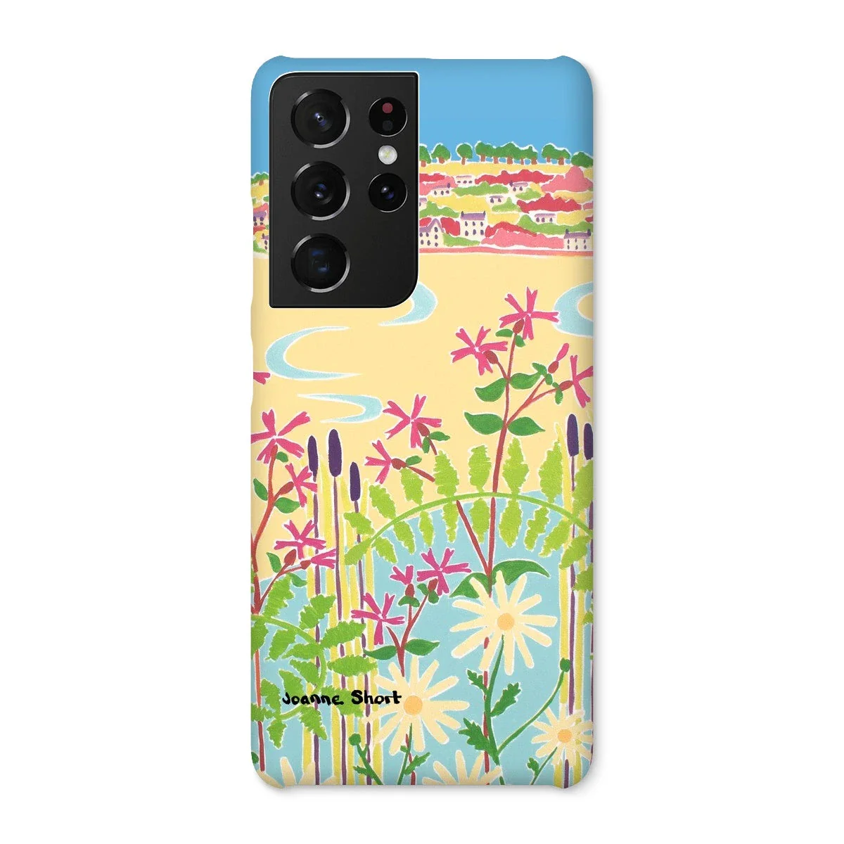 Snap Art Phone Case. Camel Estuary, Rock, Padstow. Artist Joanne Short. Cornwall Art Gallery - Image 43