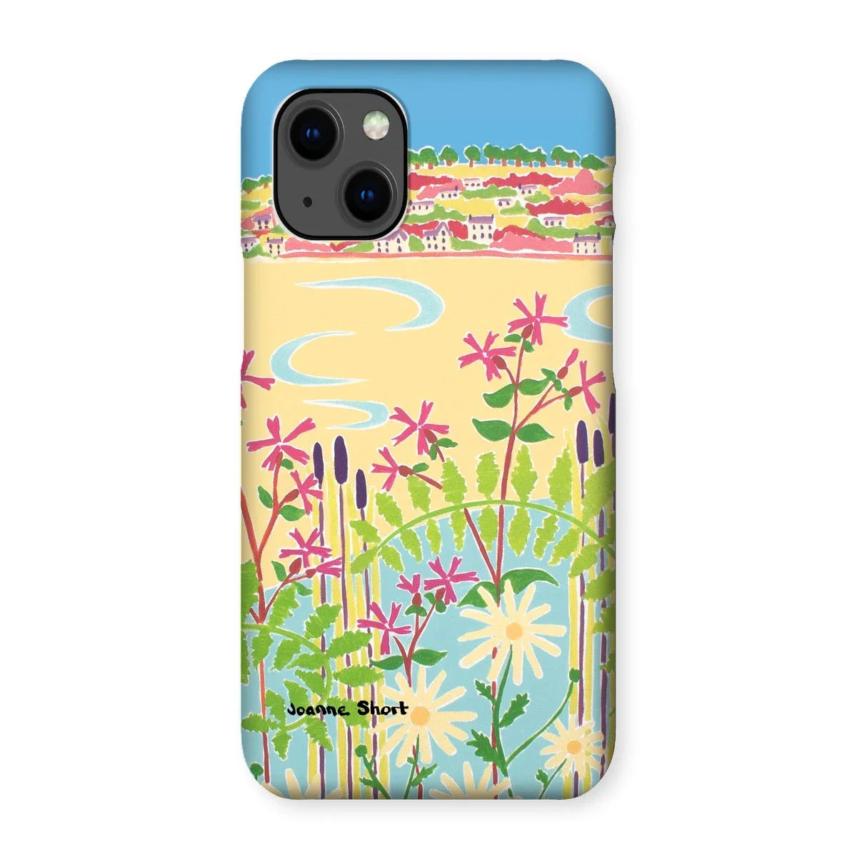 Snap Art Phone Case. Camel Estuary, Rock, Padstow. Artist Joanne Short. Cornwall Art Gallery - Image 5
