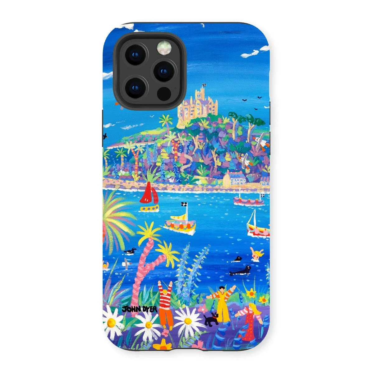 Tough Art Phone Case. St Michael's Mount. Artist John Dyer. Cornwall Art Gallery - Image 3