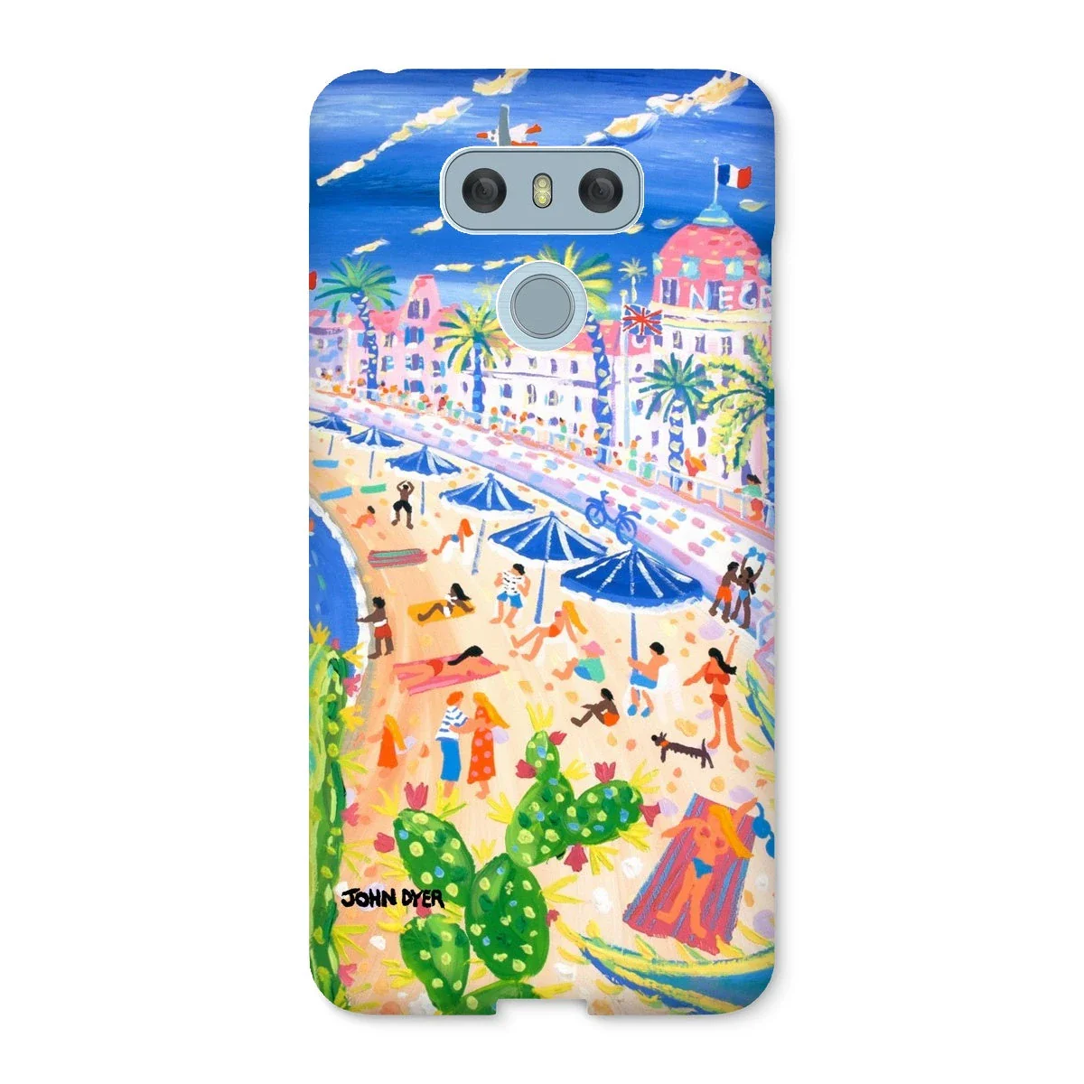Snap Art Phone Case. Nice, South of France. Artist John Dyer. French Art Gallery - Image 42