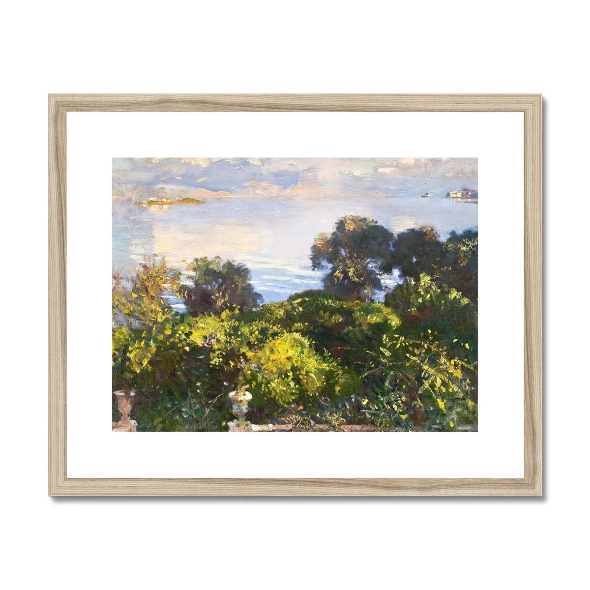 Oranges at Corfu by John Singer Sargent (1909). Greece Artwork Framed Open Edition Art Print. Greek Art Gallery Historic Art Print - Image 3