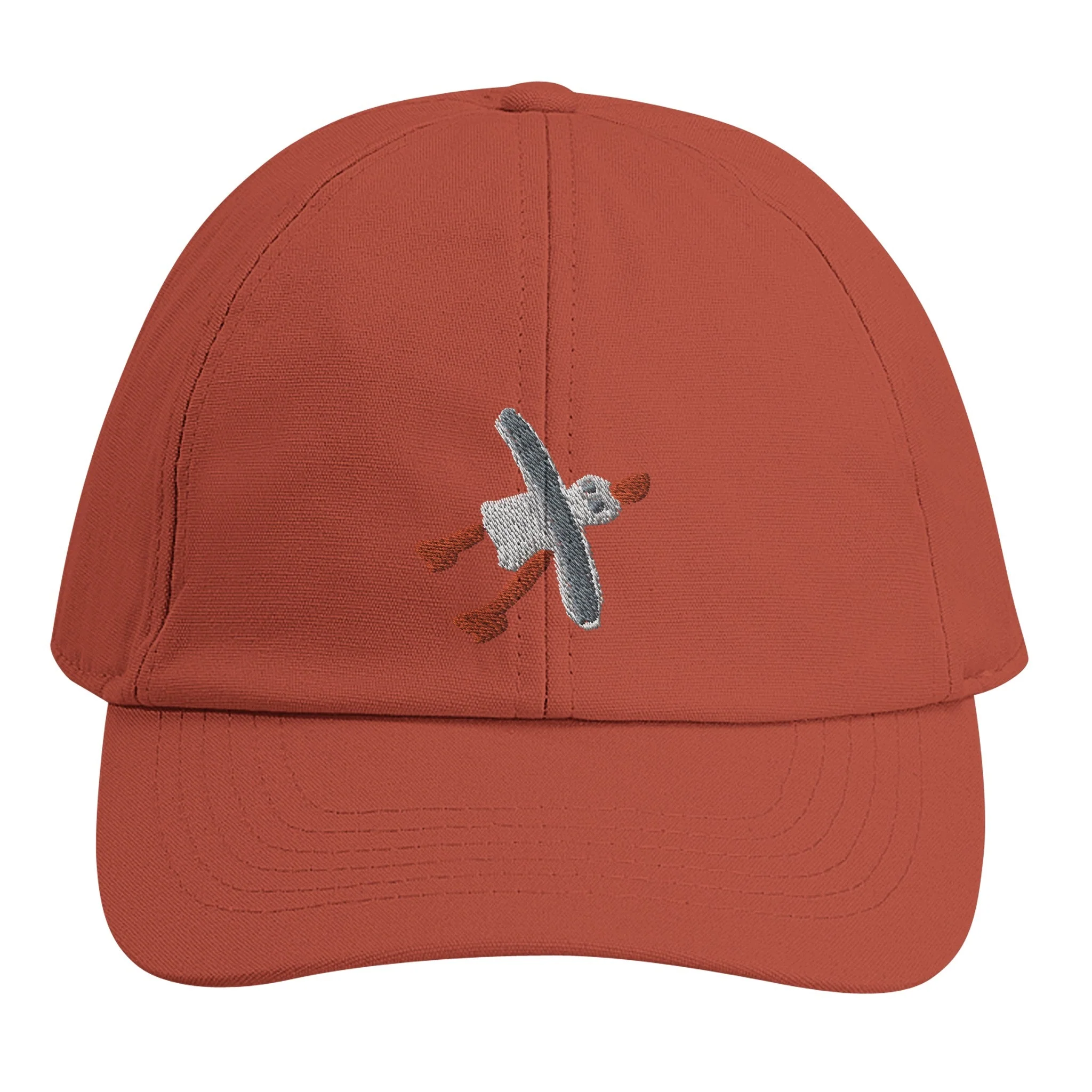 Organic 6-panel Cap with John Dyer Embroidered Cornish Seagull - Image 2