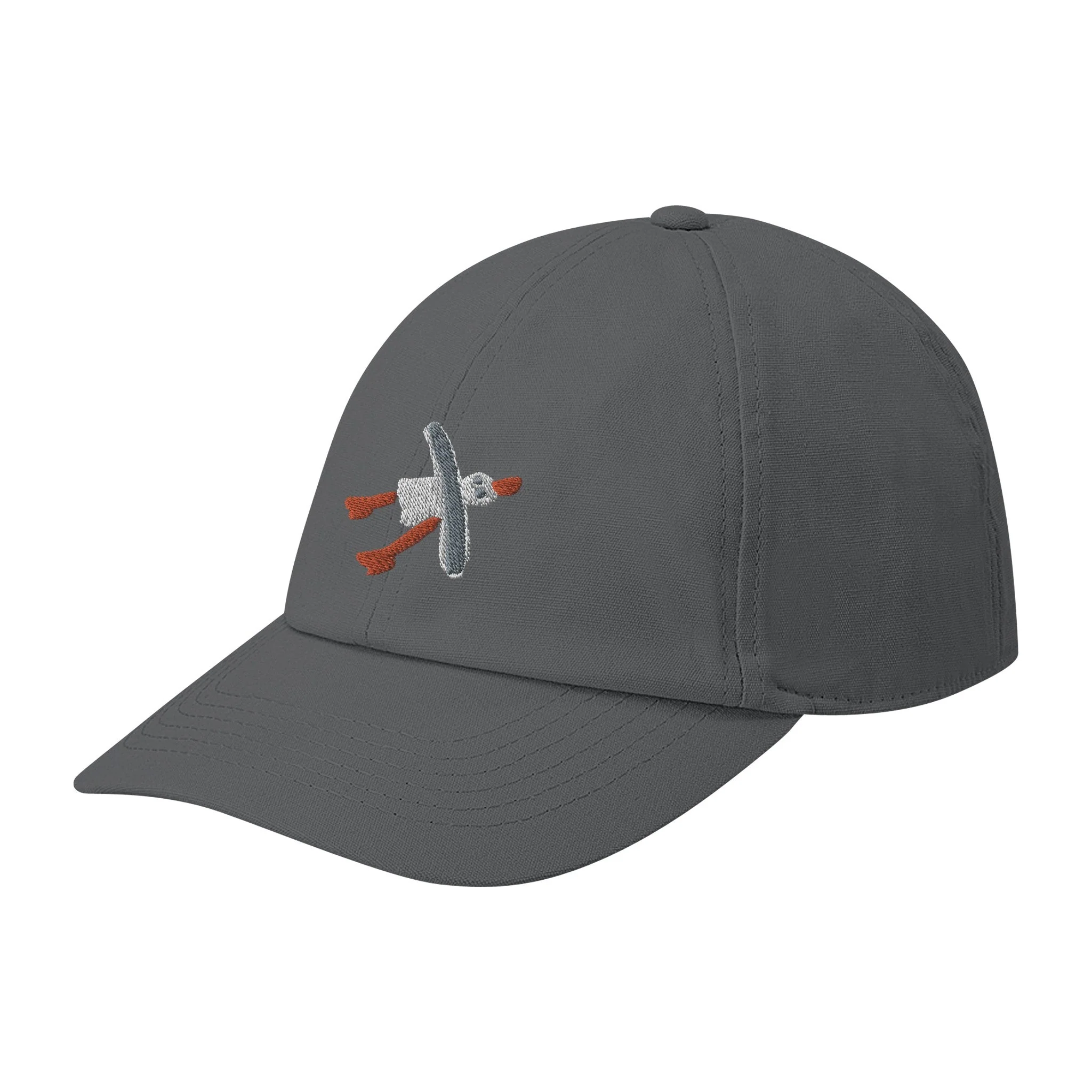 Organic 6-panel Cap with John Dyer Embroidered Cornish Seagull - Image 8