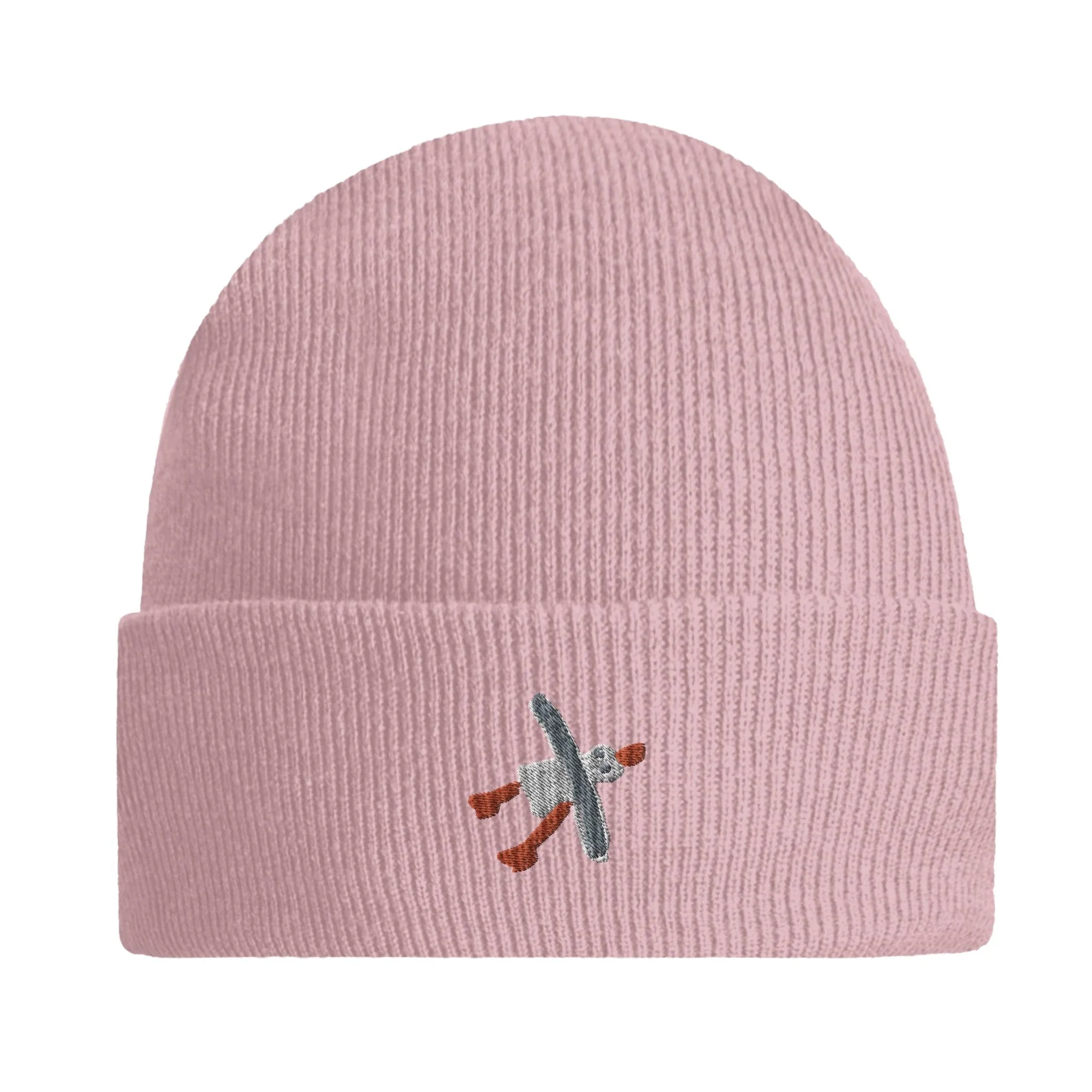 Original Beechfield Cuffed Beanie with John Dyer Embroidered Cornish Seagull