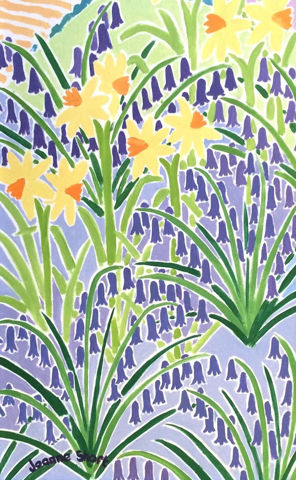 Original Oil Painting by Joanne Short. Spring has Sprung, Mount's Bay, Cornwall. - Image 5