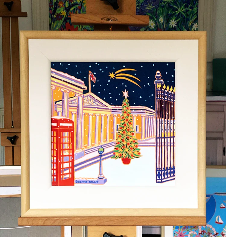 Original Painting by Joanne Short. Shooting Star, British Museum, London - Image 2
