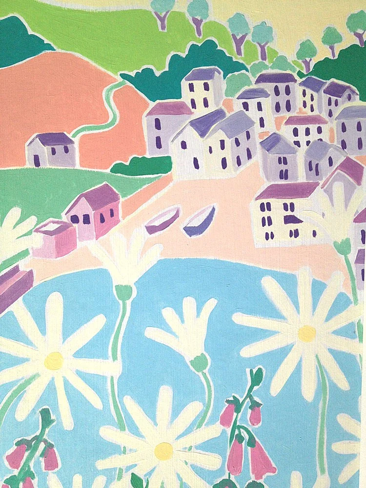 Original Painting by Joanne Short. Springtime Portloe, Cornwall. - Image 2