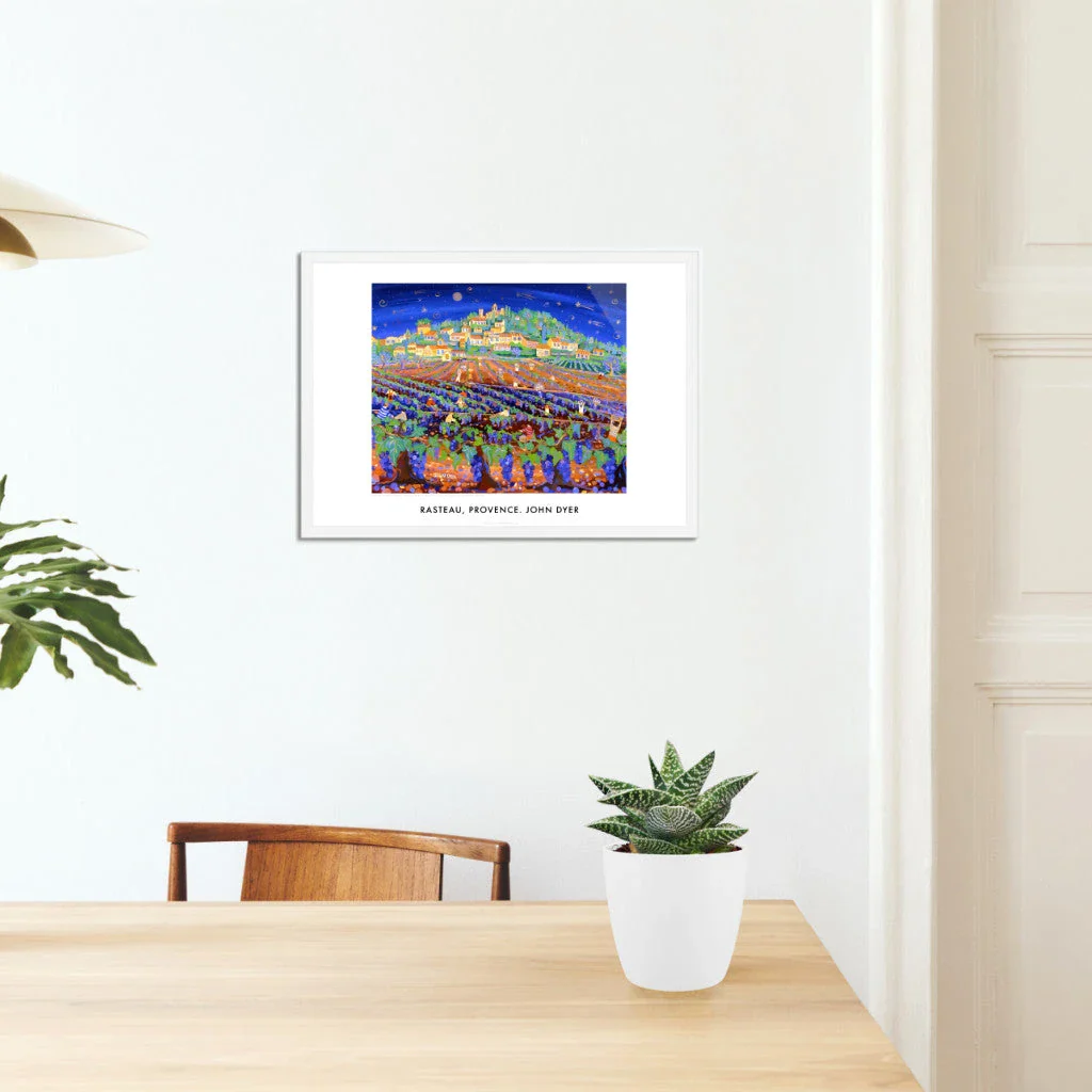 Wall Art Poster Print of Provence, France by John Dyer. A Night of Shooting Stars, Grape Harvest, Rasteau - Image 5