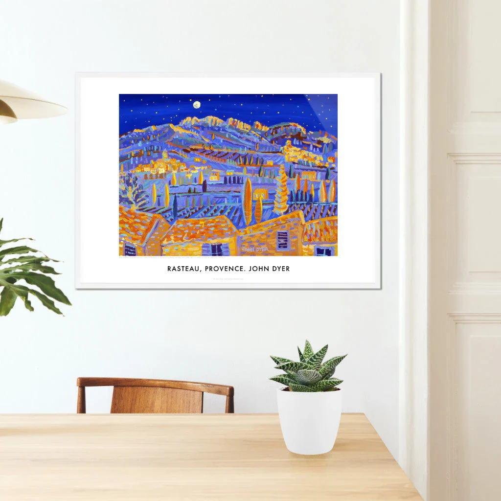 French Wall Art Poster Print. Rasteau, Provence, France by John Dyer. French Art Gallery - Image 7