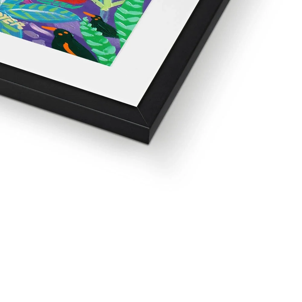 John Dyer Amazon Rainforest Animals with Sloth Framed Open Edition Jungle Fine Art Print. Animal Art Prints - Image 4