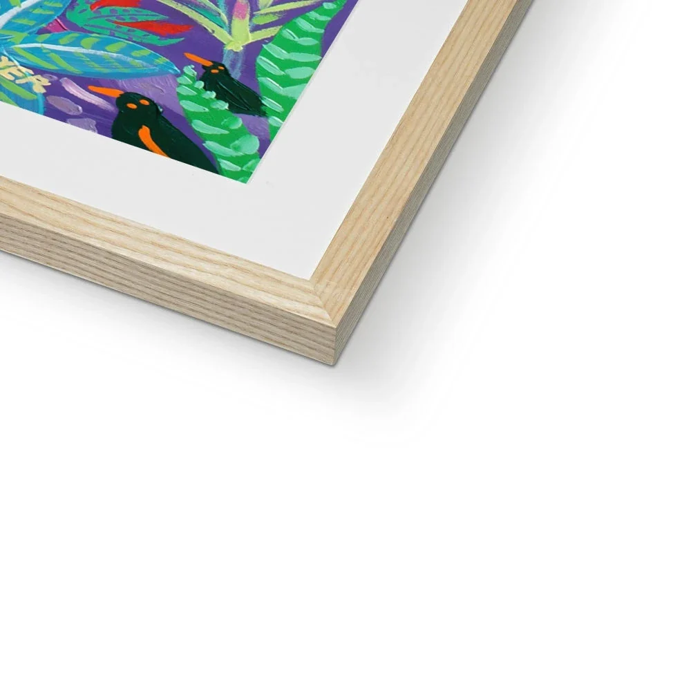 John Dyer Amazon Rainforest Animals with Sloth Framed Open Edition Jungle Fine Art Print. Animal Art Prints - Image 6