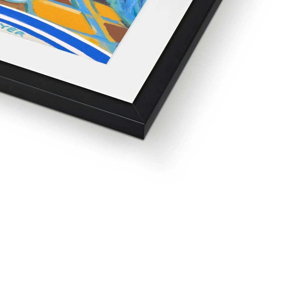 John Dyer Framed Open Edition Still Life Cornish Art Print. 'Red Wine and Daffodils'. Cornwall Art Gallery - Image 7
