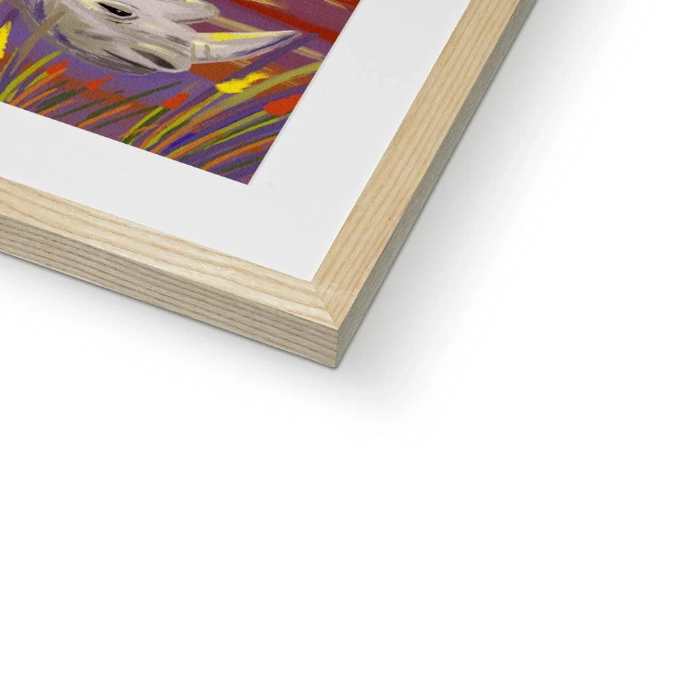 John Dyer African Rhino, Framed Open Edition Fine Art Print. Animal Art Prints - Image 6