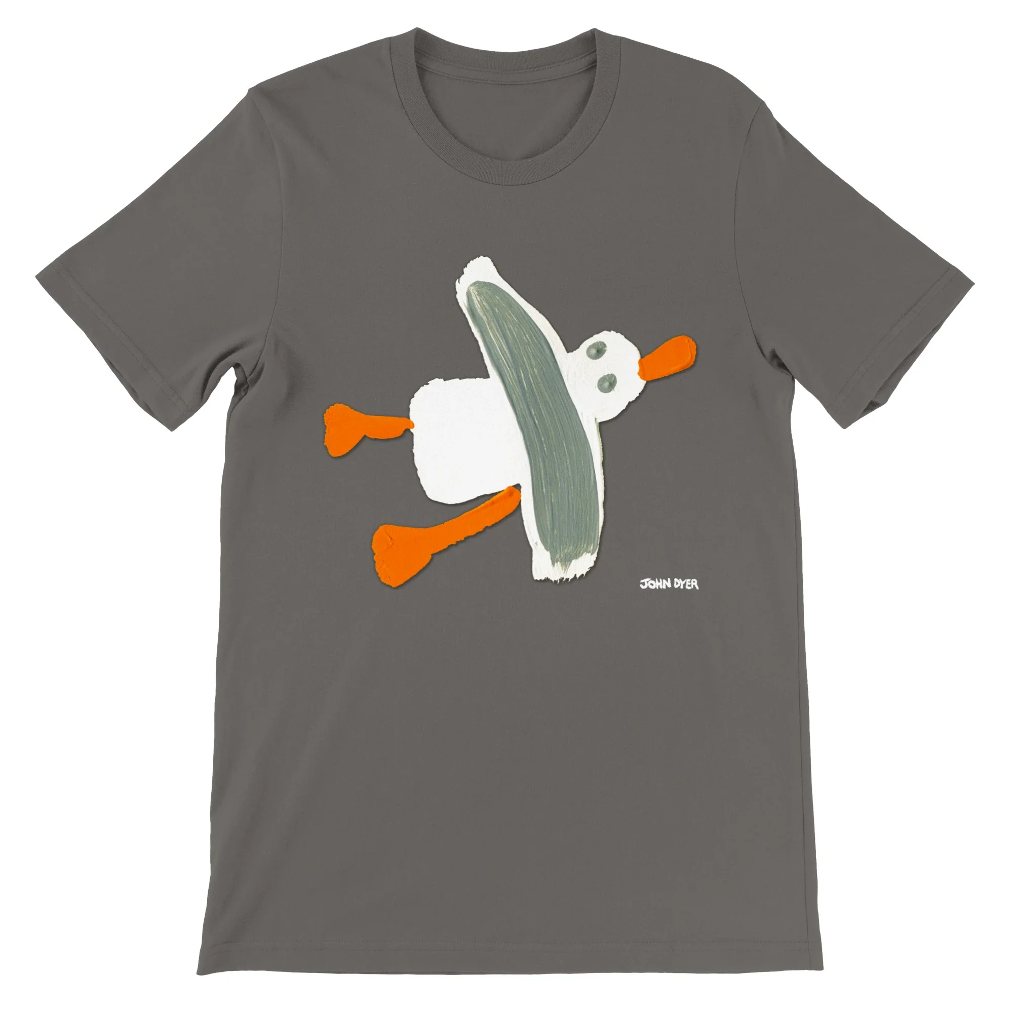 John Dyer Unisex Cornwall Art T-Shirt. 'Cornish Seagull'. Cornish Art. St Ives Art Gallery. - Image 10