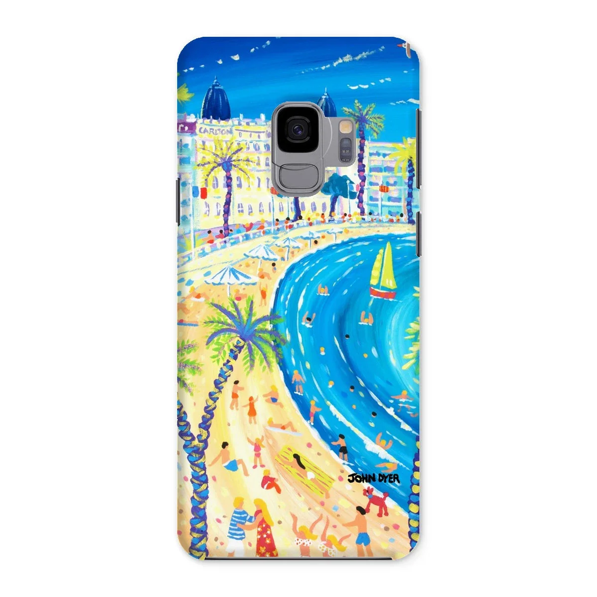 Snap Art Phone Case. Cannes, South of France. Artist John Dyer. Cornwall Art Gallery - Image 14