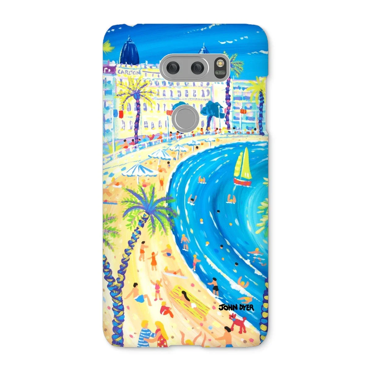 Snap Art Phone Case. Cannes, South of France. Artist John Dyer. Cornwall Art Gallery - Image 40
