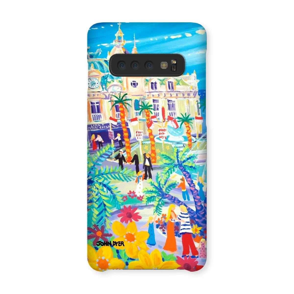 Snap Art Phone Case. Casino Square, Monaco. Artist John Dyer. Cornwall Art Gallery - Image 10