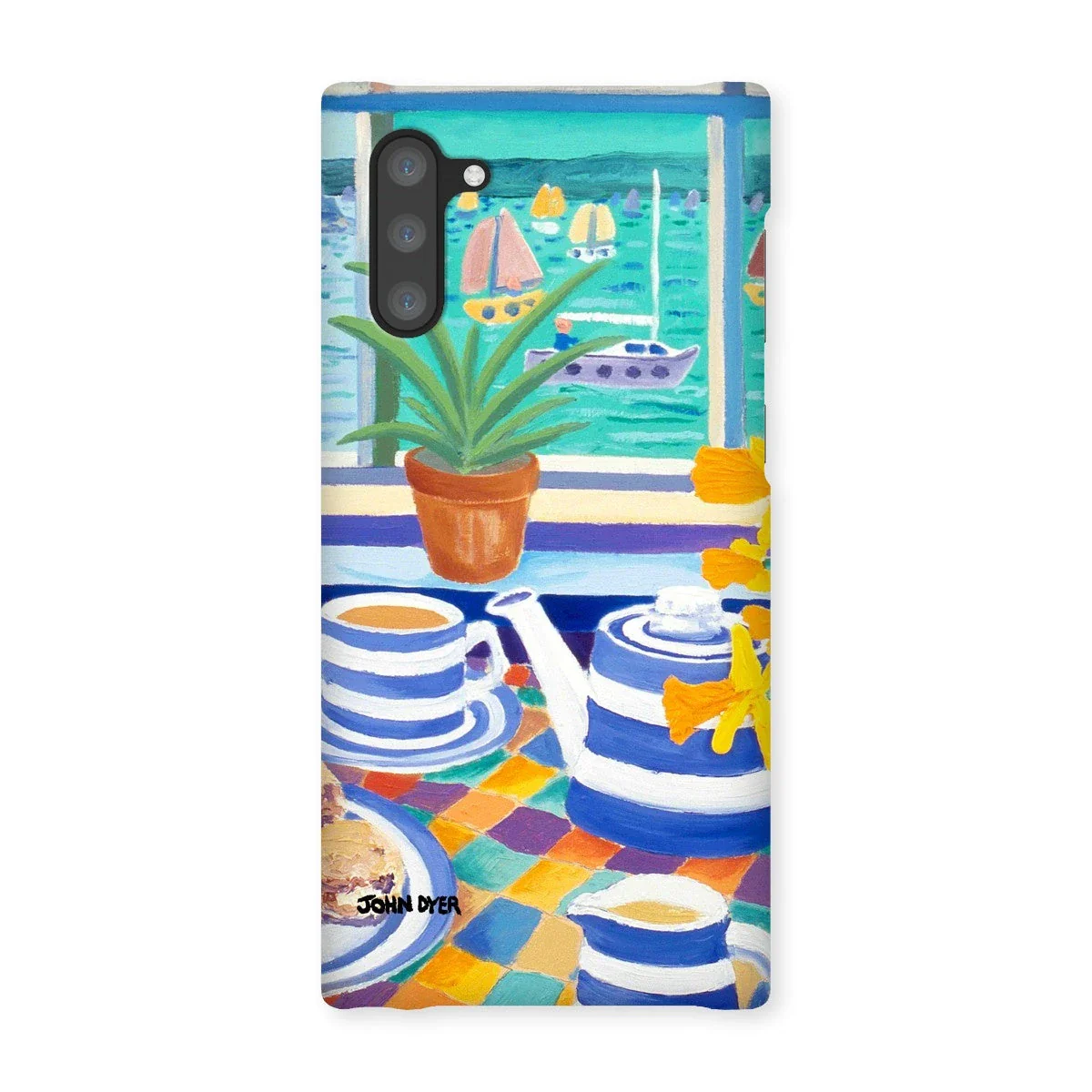 Snap Art Phone Case. Cornishware. Artist John Dyer. Cornwall Art Gallery - Image 8