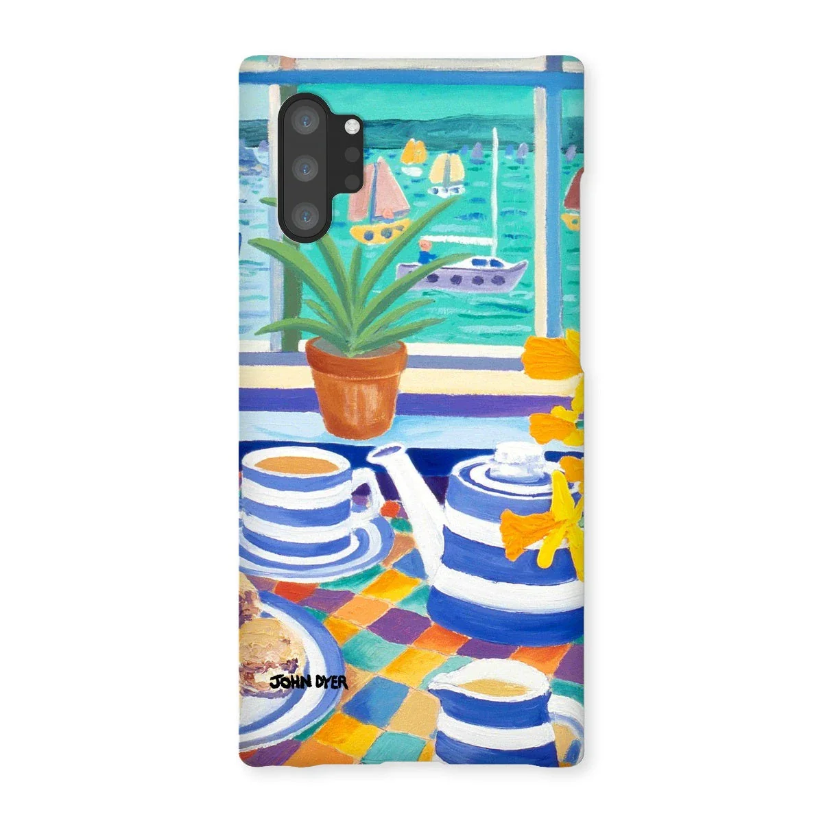 Snap Art Phone Case. Cornishware. Artist John Dyer. Cornwall Art Gallery - Image 9
