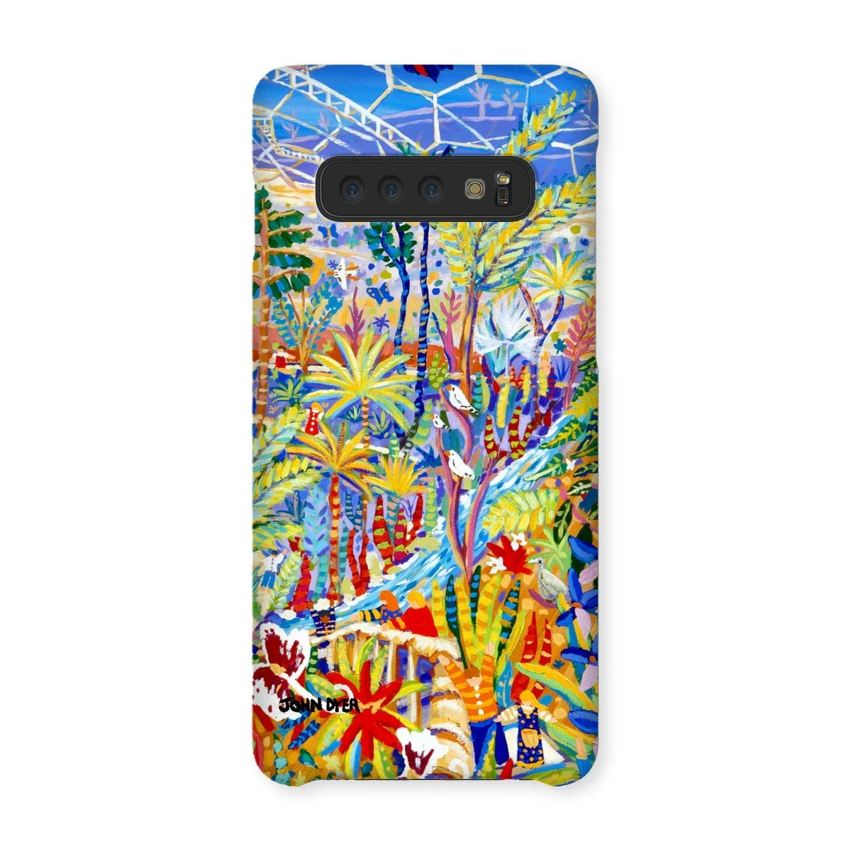 Snap Art Phone Case. Eden Project Rainforest. Artist John Dyer. Cornwall Art Gallery - Image 10