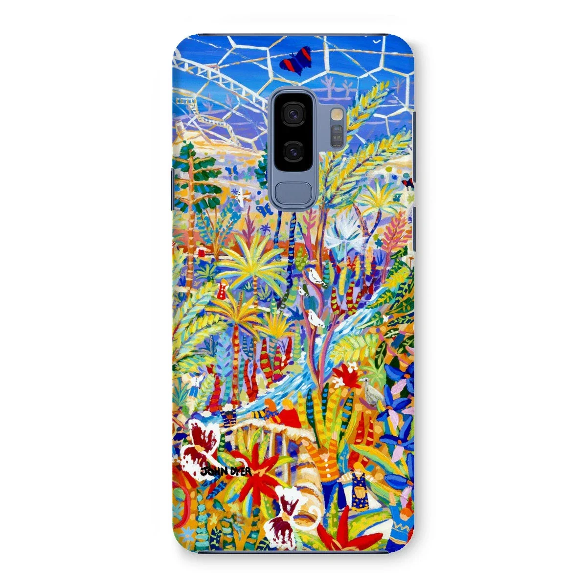 Snap Art Phone Case. Eden Project Rainforest. Artist John Dyer. Cornwall Art Gallery - Image 15