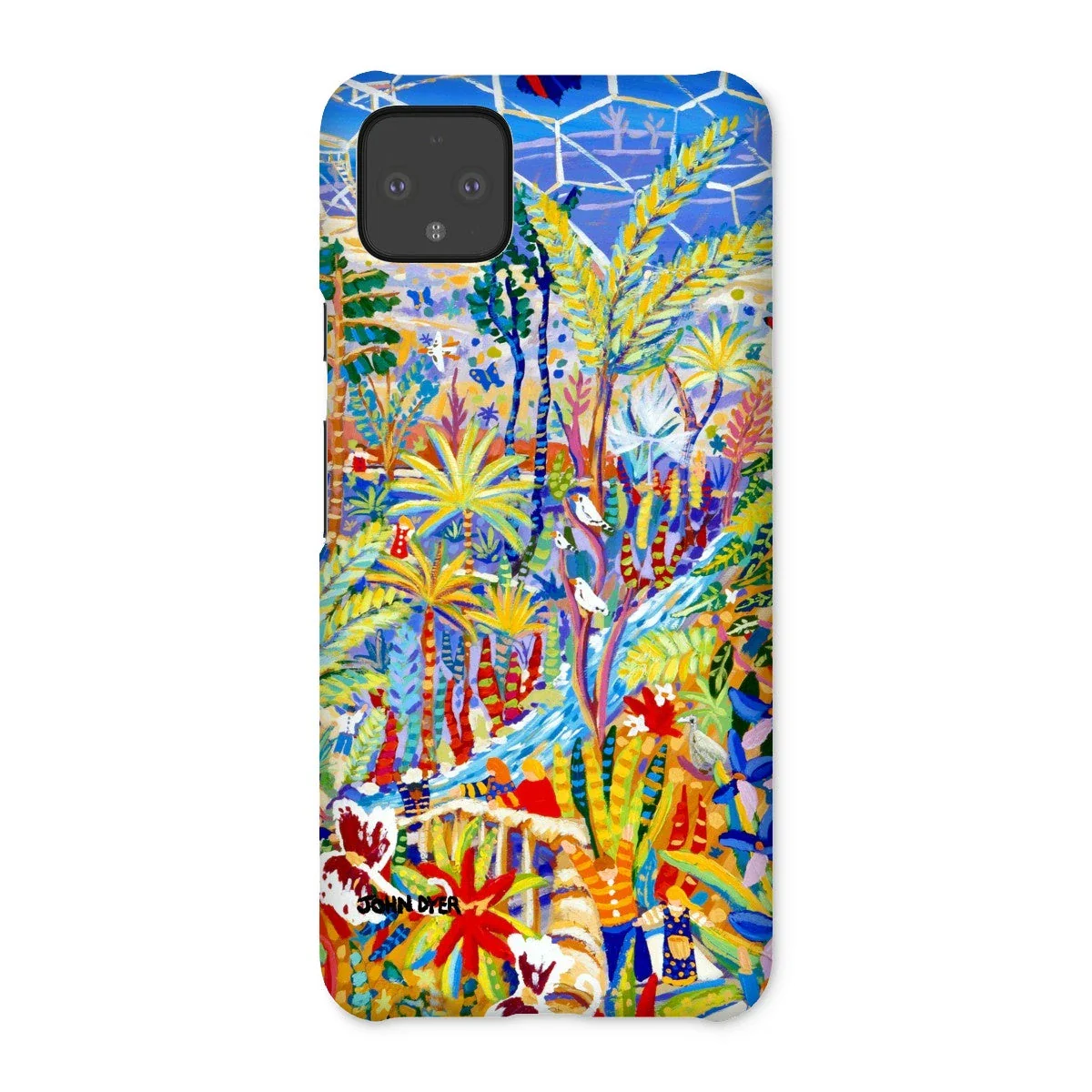Snap Art Phone Case. Eden Project Rainforest. Artist John Dyer. Cornwall Art Gallery - Image 18