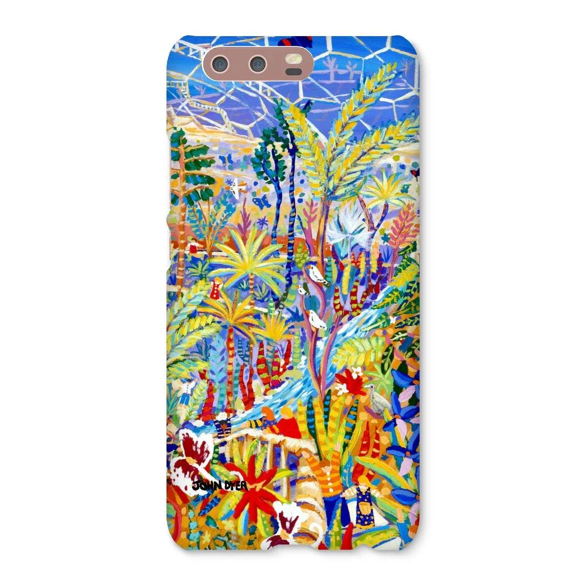 Snap Art Phone Case. Eden Project Rainforest. Artist John Dyer. Cornwall Art Gallery - Image 20
