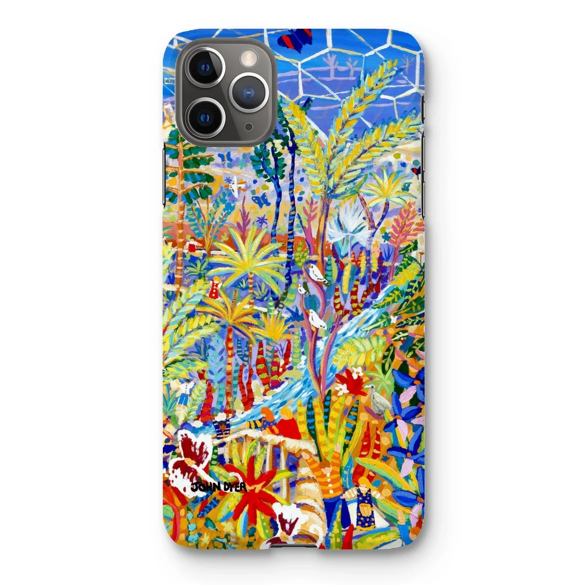 Snap Art Phone Case. Eden Project Rainforest. Artist John Dyer. Cornwall Art Gallery - Image 26