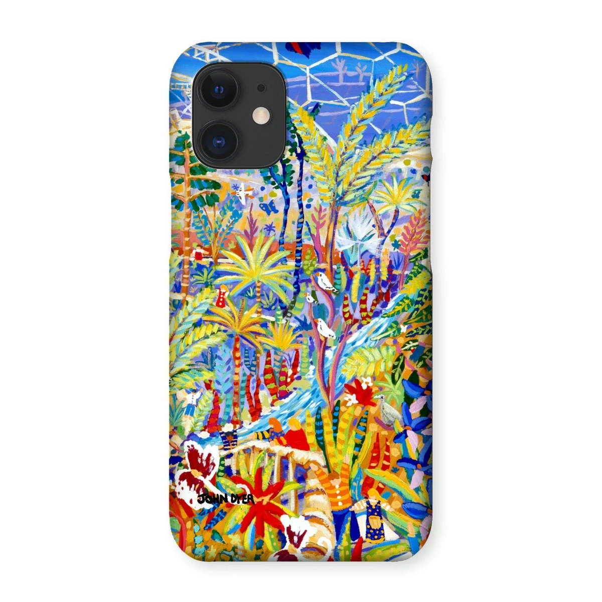 Snap Art Phone Case. Eden Project Rainforest. Artist John Dyer. Cornwall Art Gallery - Image 28