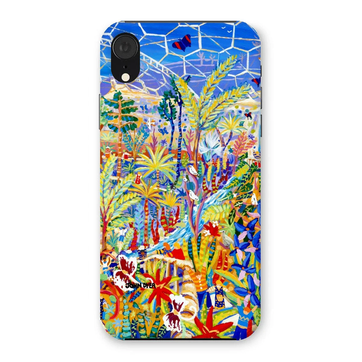 Snap Art Phone Case. Eden Project Rainforest. Artist John Dyer. Cornwall Art Gallery - Image 35