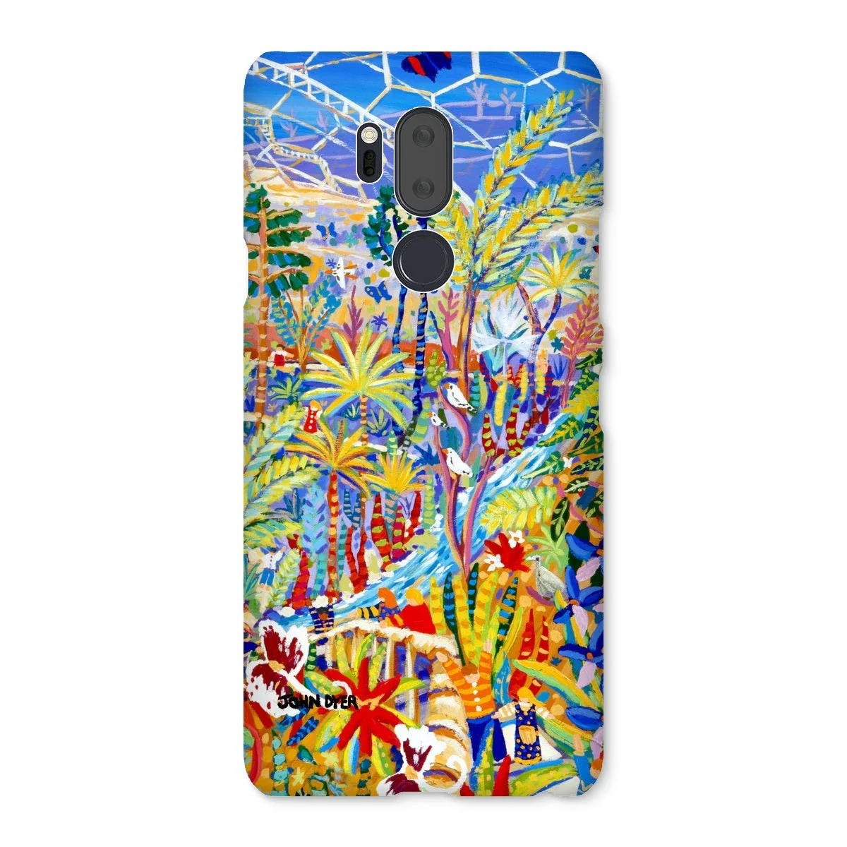 Snap Art Phone Case. Eden Project Rainforest. Artist John Dyer. Cornwall Art Gallery - Image 39