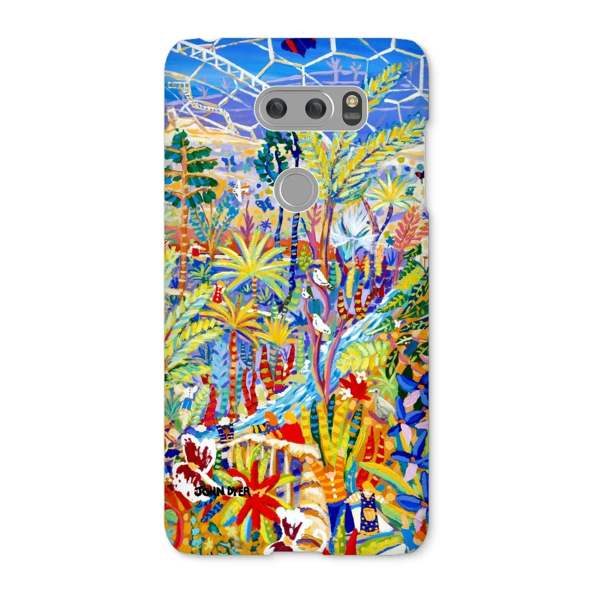Snap Art Phone Case. Eden Project Rainforest. Artist John Dyer. Cornwall Art Gallery - Image 40