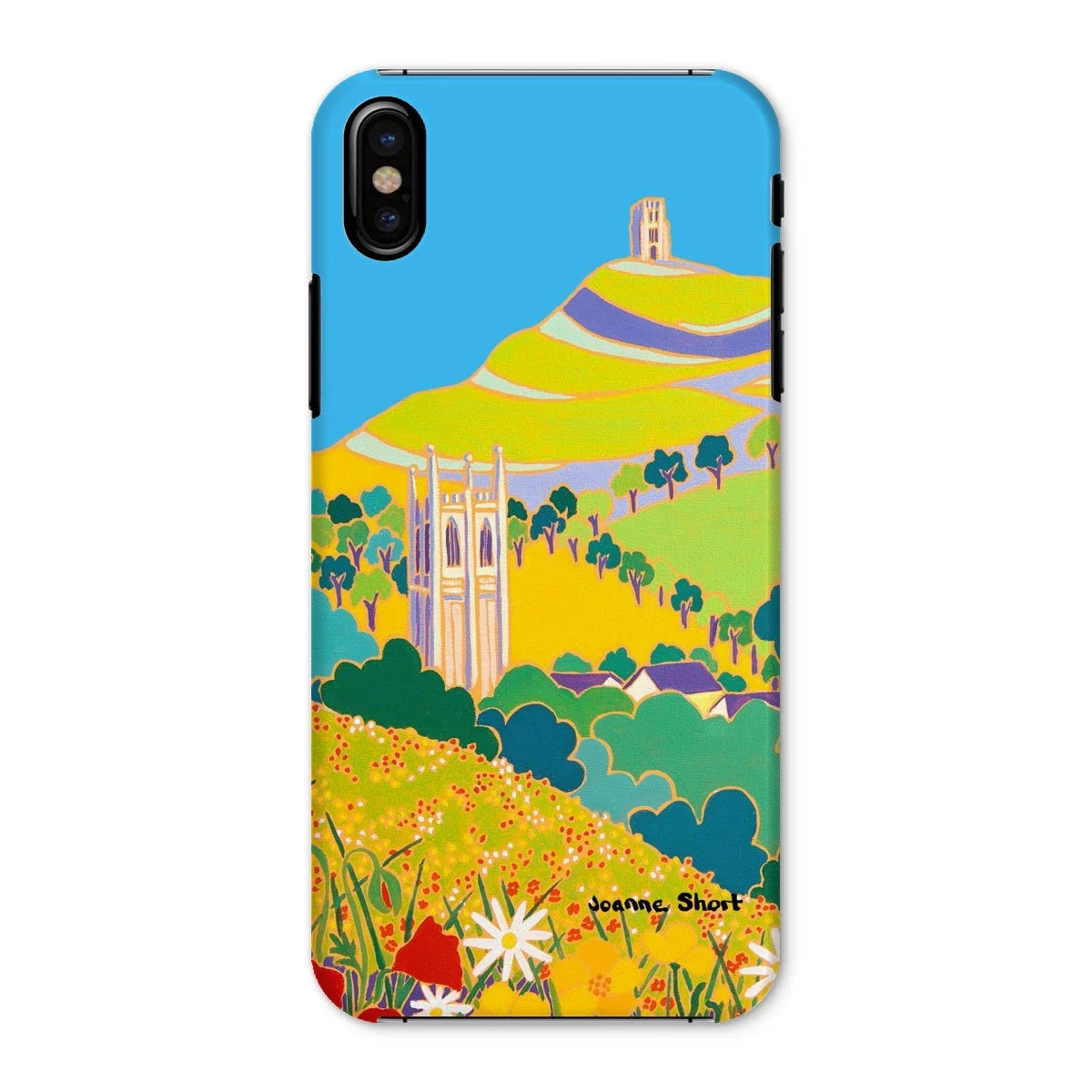 Snap Art Phone Case. Glastonbury Tor, Somerset. Artist Joanne Short. - Image 34