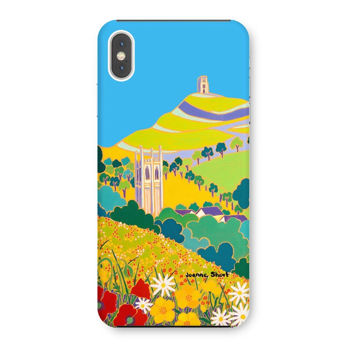 Snap Art Phone Case. Glastonbury Tor, Somerset. Artist Joanne Short. - Image 37