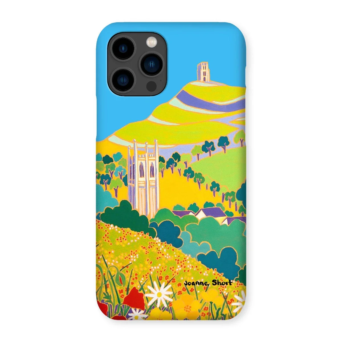 Snap Art Phone Case. Glastonbury Tor, Somerset. Artist Joanne Short. - Image 45