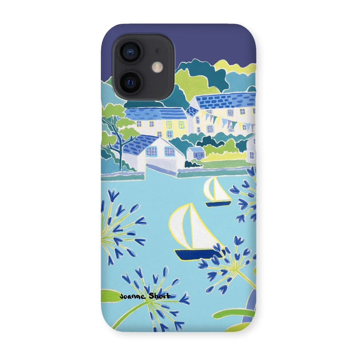 Snap Art Phone Case. Helford River & Village. Artist Joanne Short. Cornwall Art Gallery - Image 27