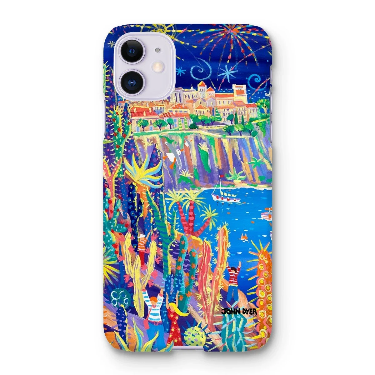 Snap Art Phone Case. Jardin Exotiques, Monaco. Artist John Dyer. Cornwall Art Gallery - Image 24