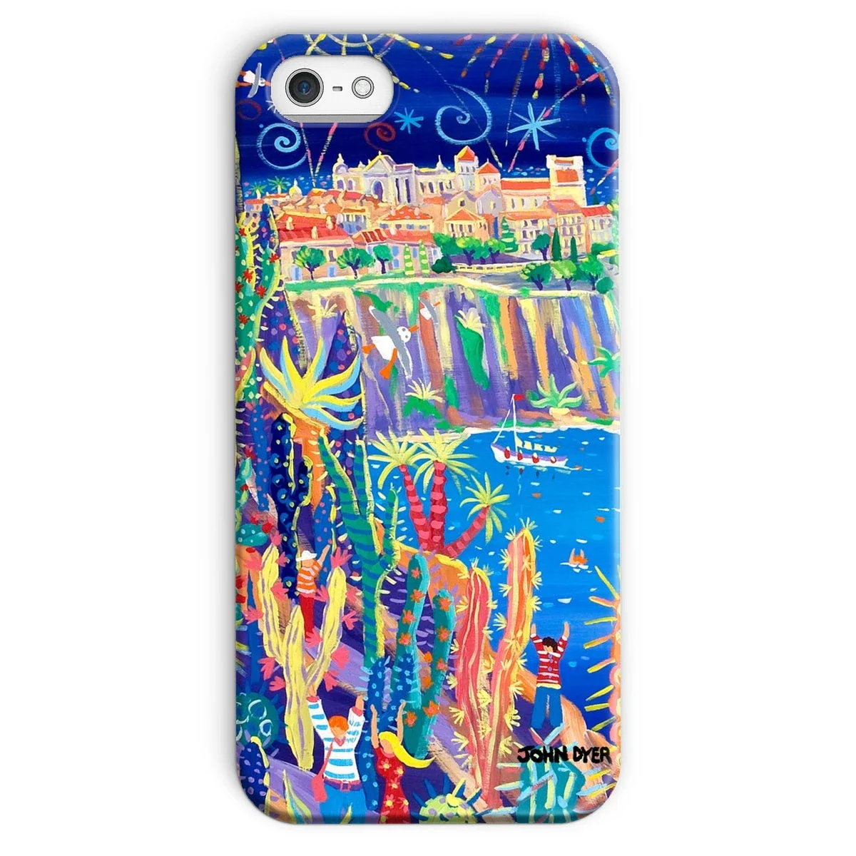 Snap Art Phone Case. Jardin Exotiques, Monaco. Artist John Dyer. Cornwall Art Gallery - Image 33