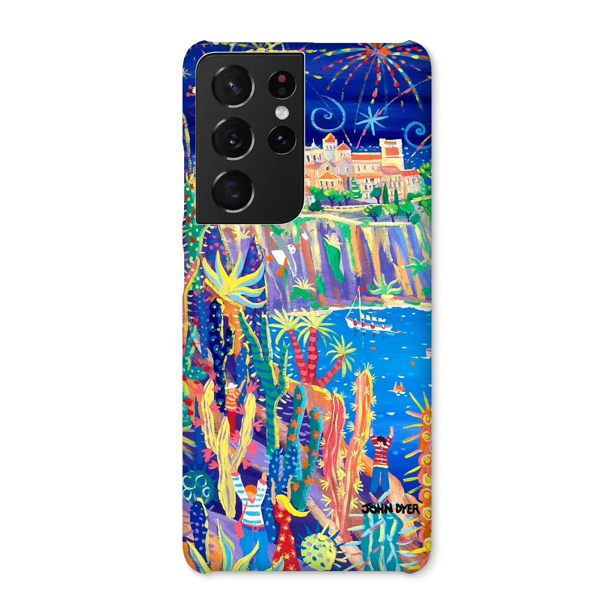 Snap Art Phone Case. Jardin Exotiques, Monaco. Artist John Dyer. Cornwall Art Gallery - Image 43