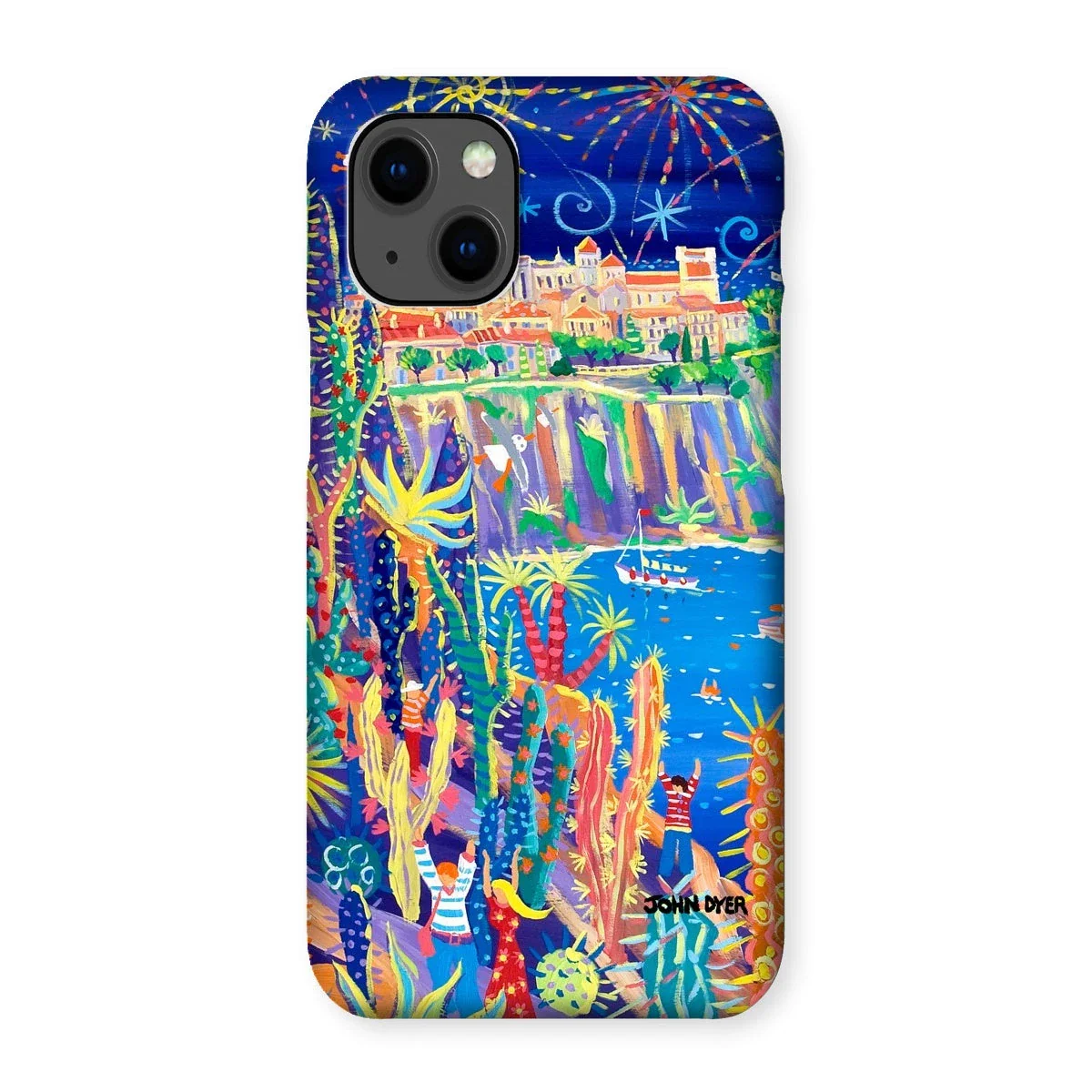 Snap Art Phone Case. Jardin Exotiques, Monaco. Artist John Dyer. Cornwall Art Gallery - Image 5